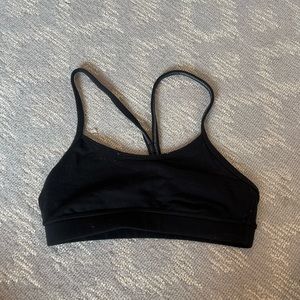 Lululemon black sports bra